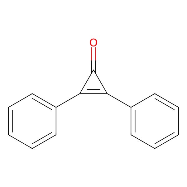 2D Structure of Diphenylcyclopropenone 2D Structure of Diphenylcyclopropenone
