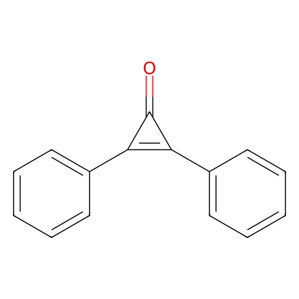 2D Structure of Diphenylcyclopropenone