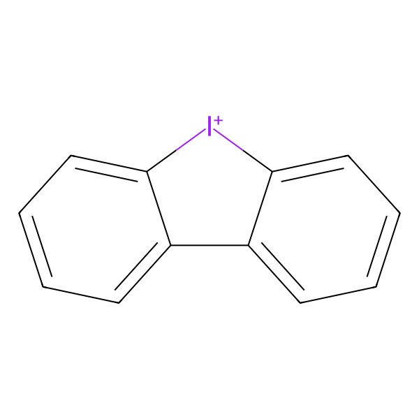 2D Structure of Diphenyleneiodonium