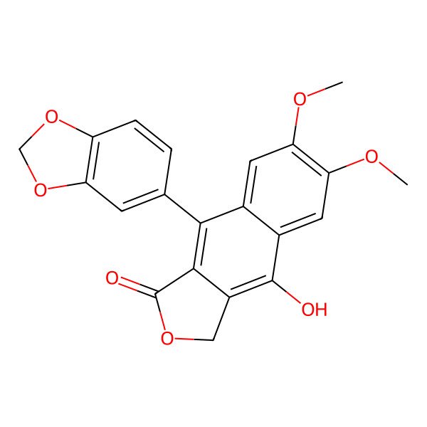 2D Structure of Diphyllin