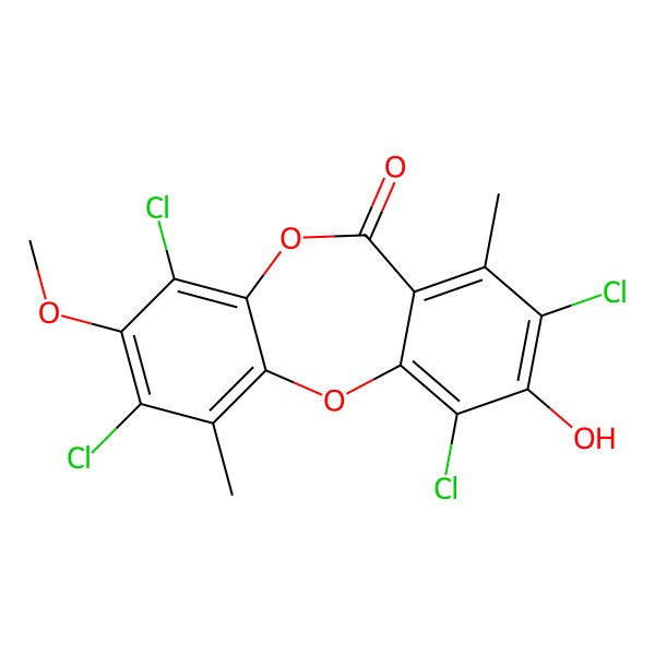 2D Structure of Diploicin 2D Structure of Diploicin