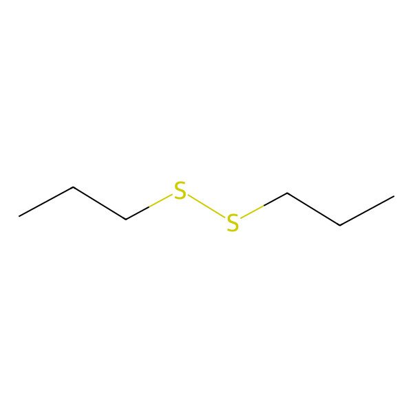 2D Structure of Dipropyl disulfide