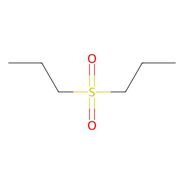 2D Structure of Dipropyl sulfone