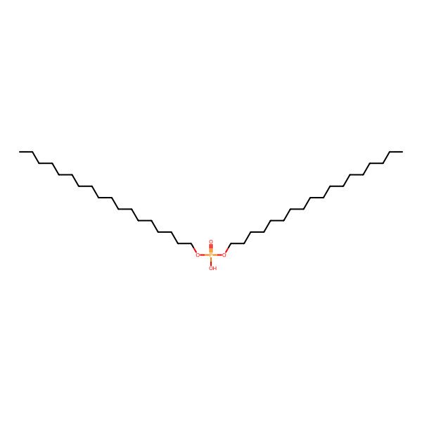 2D Structure of Distearyl phosphate