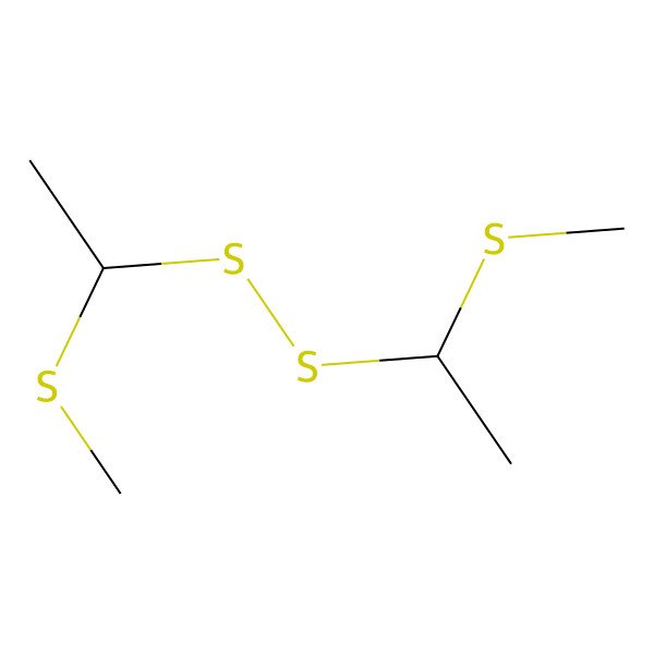 2D Structure of Disulfide, bis[1-(methylthio)ethyl]