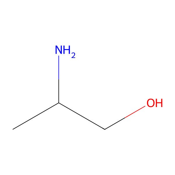 2D Structure of DL-Alaninol