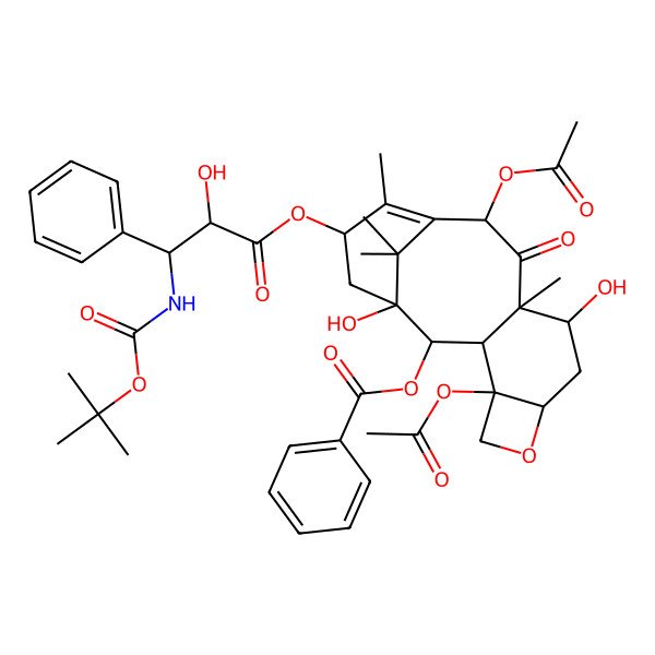 2D Structure of Docetaxal