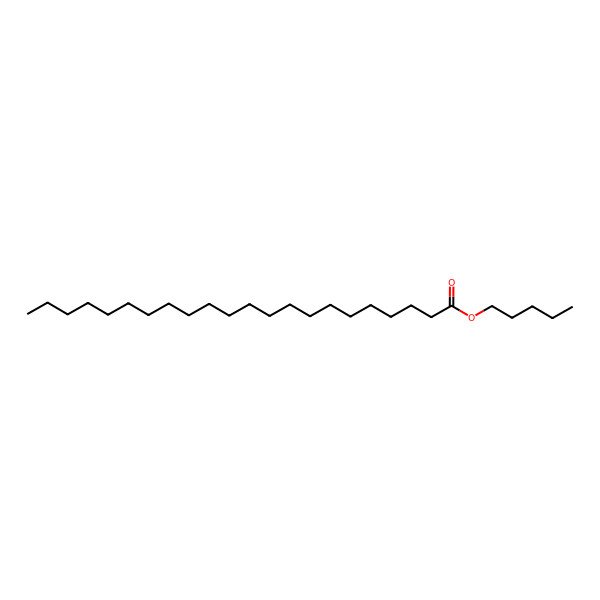 2D Structure of Docosanoic acid, pentyl ester
