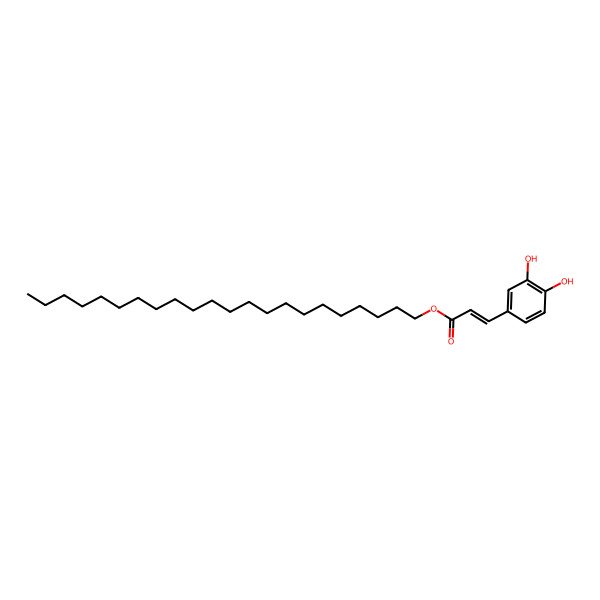 2D Structure of Docosyl caffeate