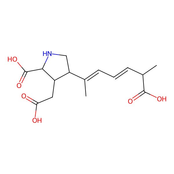 2D Structure of Domoic acid C5'-diastereomer