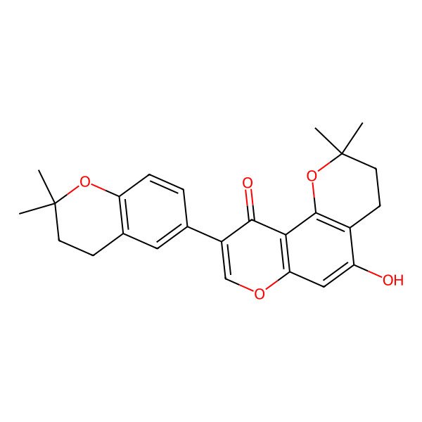2D Structure of Dulcisisoflavone