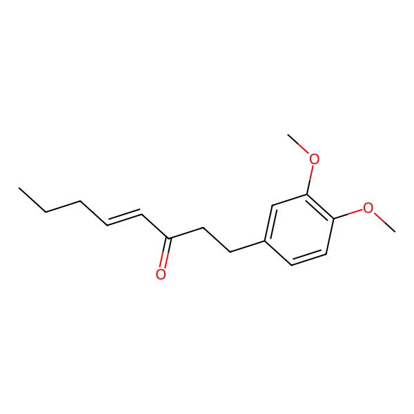 2D Structure of Methyl 4-shogaol