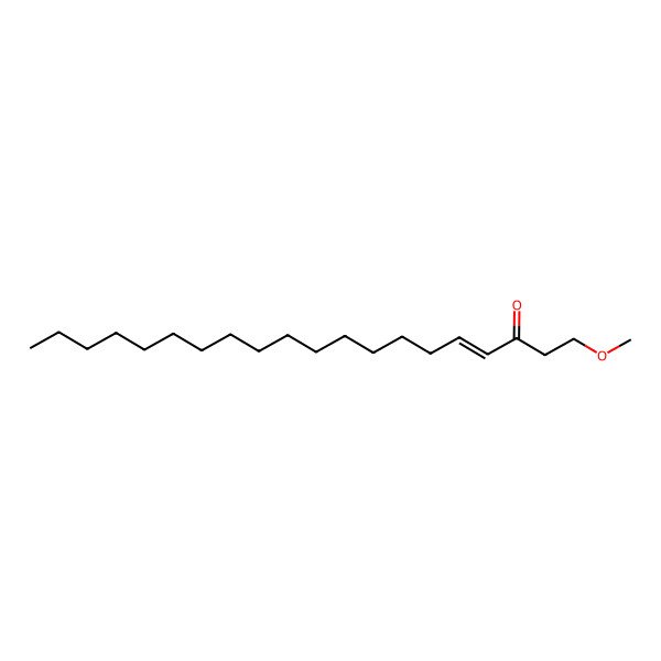 2D Structure of (E)-1-methoxyicos-4-en-3-one 2D Structure of (E)-1-methoxyicos-4-en-3-one