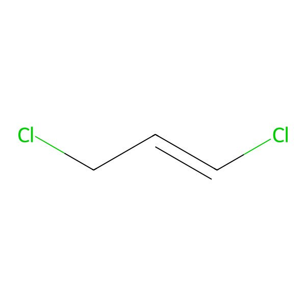 2D Structure of (E)-1,3-Dichloropropene