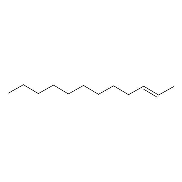 2D Structure of trans-2-Dodecene