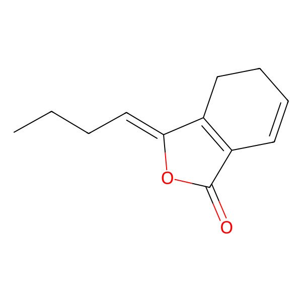 2D Structure of (E)-3-Butylidene-4,5-dihydroisobenzofuran-1(3H)-one