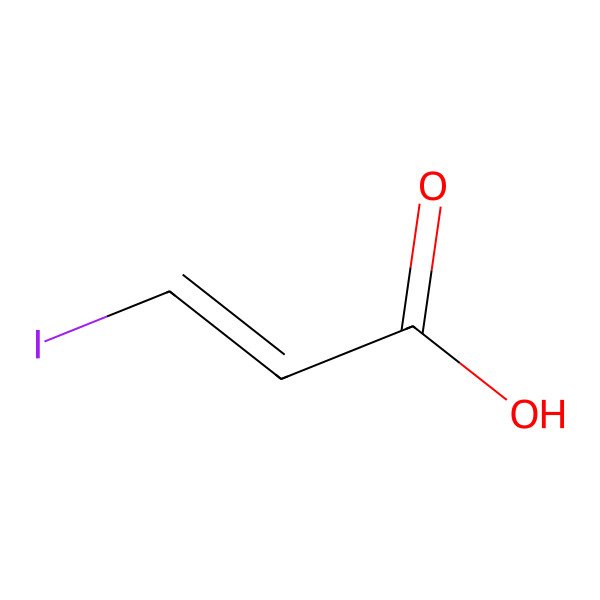2D Structure of (E)-3-Iodoacrylic acid