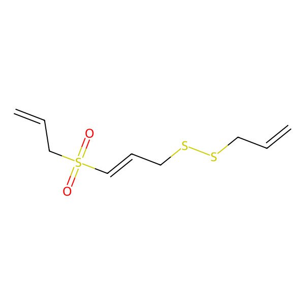 2D Structure of (E)-3-(prop-2-enyldisulfanyl)-1-prop-2-enylsulfonylprop-1-ene