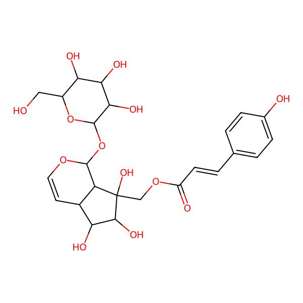 2D Structure of (E)-4''-Hydroxyglobularinin
