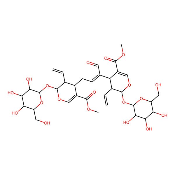 2D Structure of (E)-Aldosecologanin 2D Structure of (E)-Aldosecologanin
