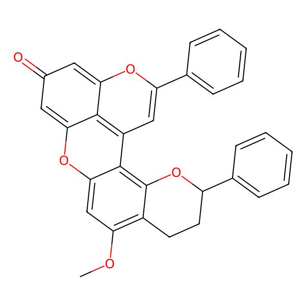 2D Structure of Nordracorubin