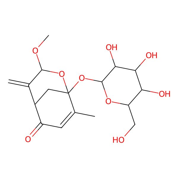 2D Structure of Paeonin C