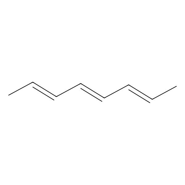 2D Structure of (E,E,E)-2,4,6-Octatriene