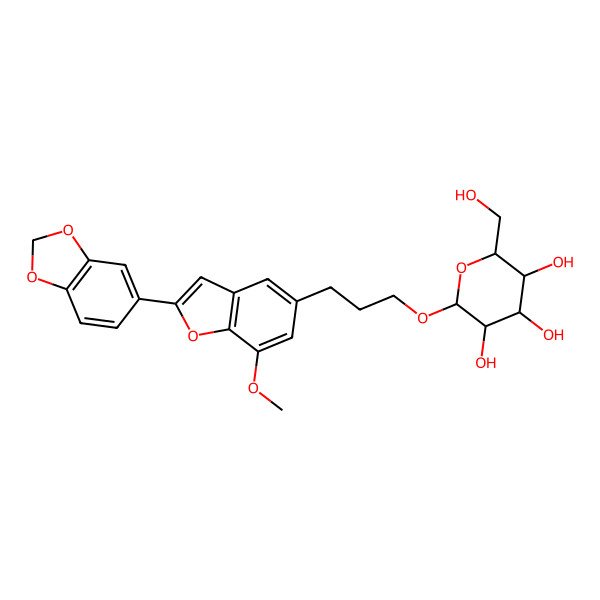 2D Structure of Egonol glucoside