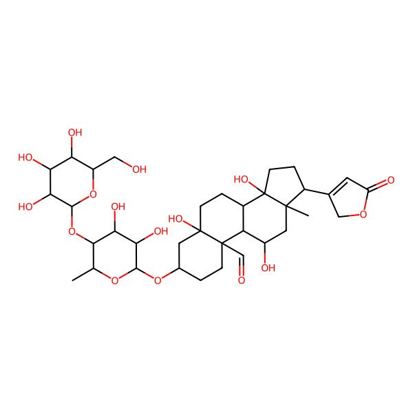 2D Structure of Elaeodendroside W