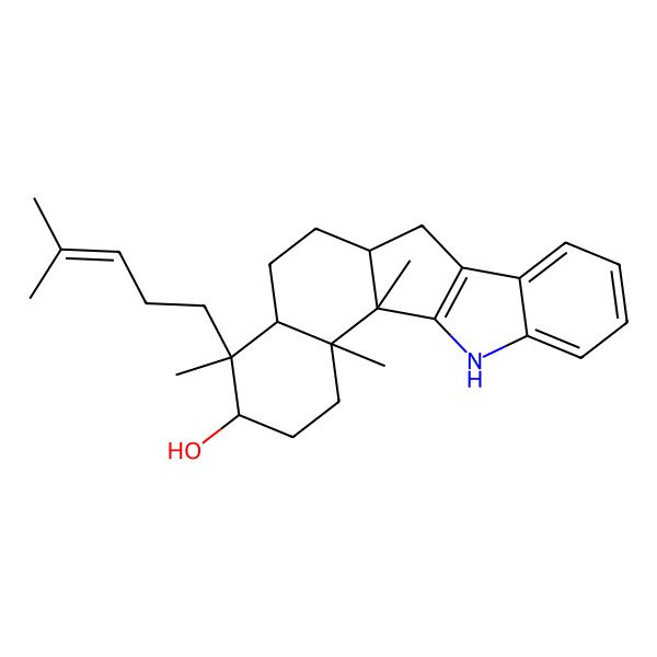 2D Structure of Emindole Sb