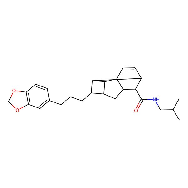 2D Structure of endiandramide B, rel- 2D Structure of endiandramide B, rel-