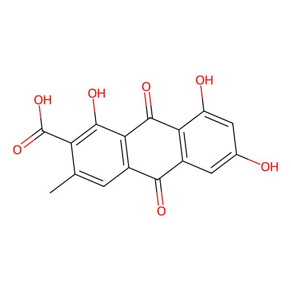 2D Structure of Endocrocin 2D Structure of Endocrocin