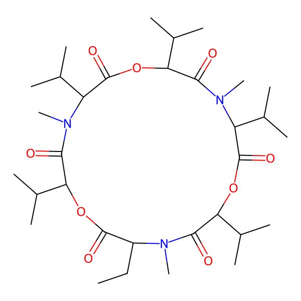 2D Structure of enniatin K1