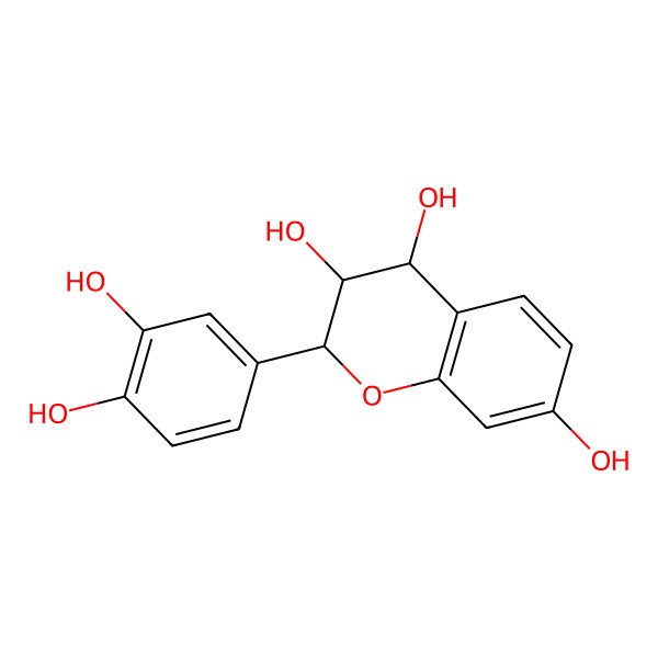 2D Structure of ent-Epifisetinidol-4beta-ol
