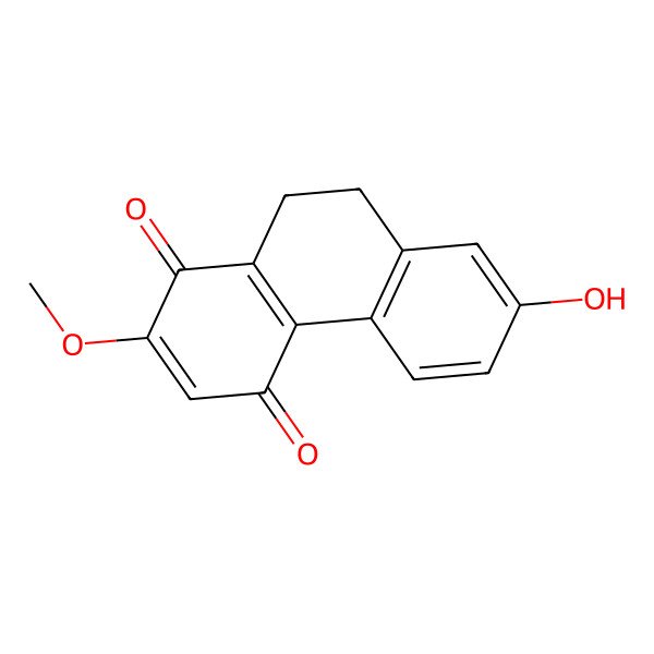 2D Structure of Ephemeranthoquinone