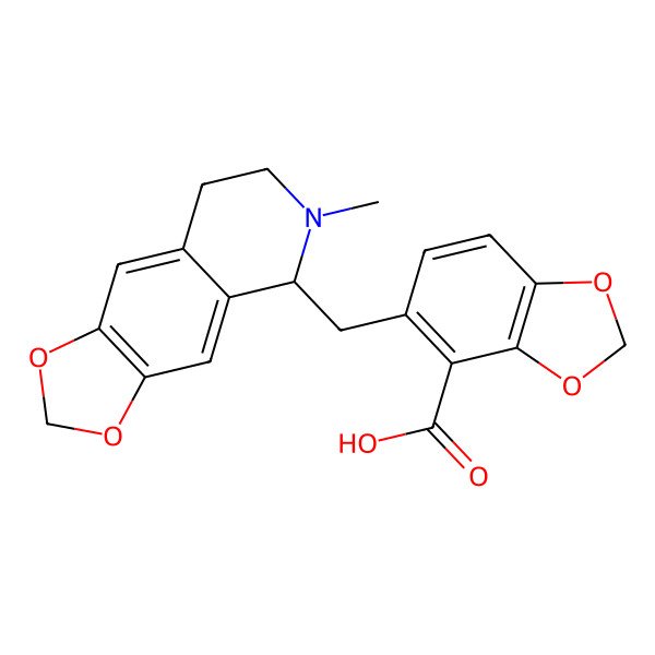 2D Structure of Epi-Coryximine 2D Structure of Epi-Coryximine