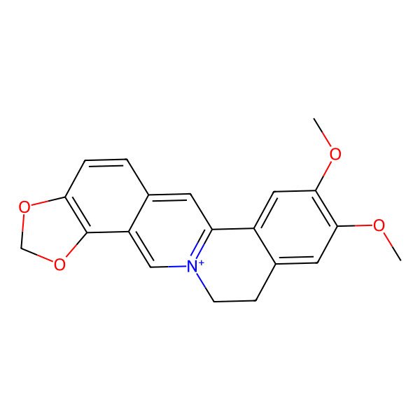 2D Structure of Epiberberine