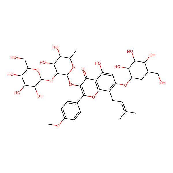 2D Structure of Epimedin-A