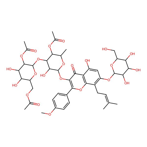 2D Structure of Epimedin K 2D Structure of Epimedin K