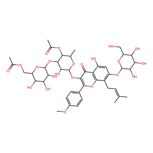 2D Structure of Epimedokoreanoside I