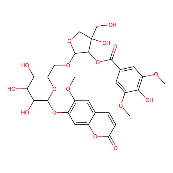 2D Structure of Eryciboside B