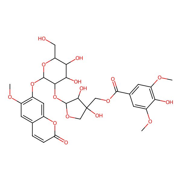 2D Structure of Eryciboside C