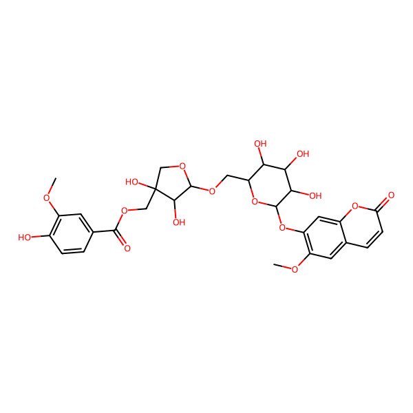2D Structure of Eryciboside D