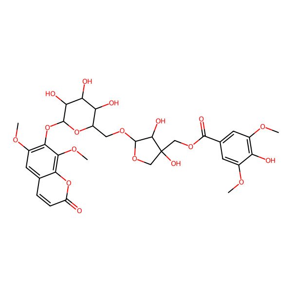 2D Structure of Eryciboside F