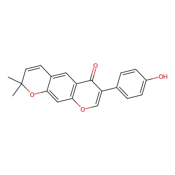 2D Structure of Erythrinin A