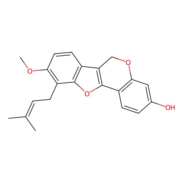 2D Structure of eryvarin D