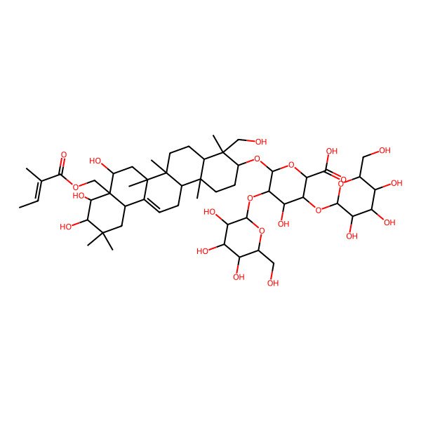 2D Structure of Escin Ive