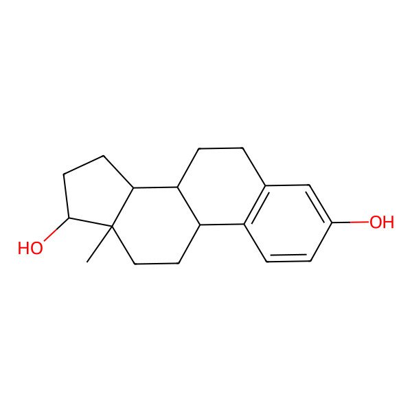 2D Structure of Estradiol