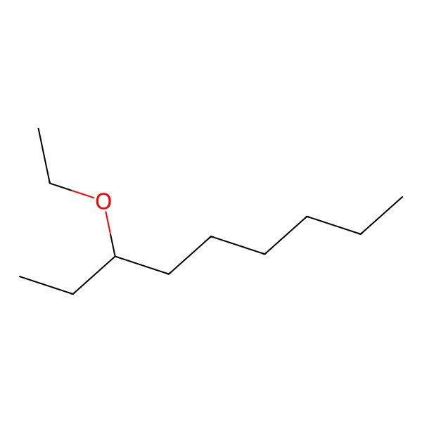 2D Structure of Ethyl 1-ethylheptyl ether