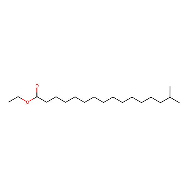 2D Structure of Ethyl 15-methyl-hexadecanoate 2D Structure of Ethyl 15-methyl-hexadecanoate